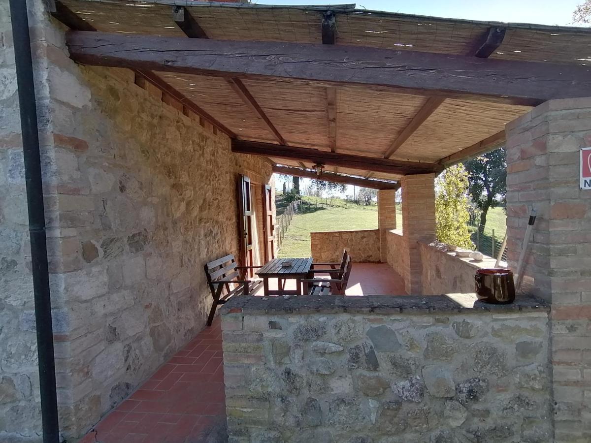 Ferienwohnung La Capannina Volterra Exterior foto